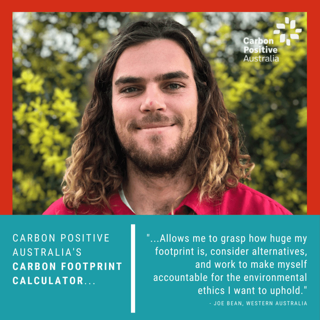 Joe on why he supports Carbon Positive Australia