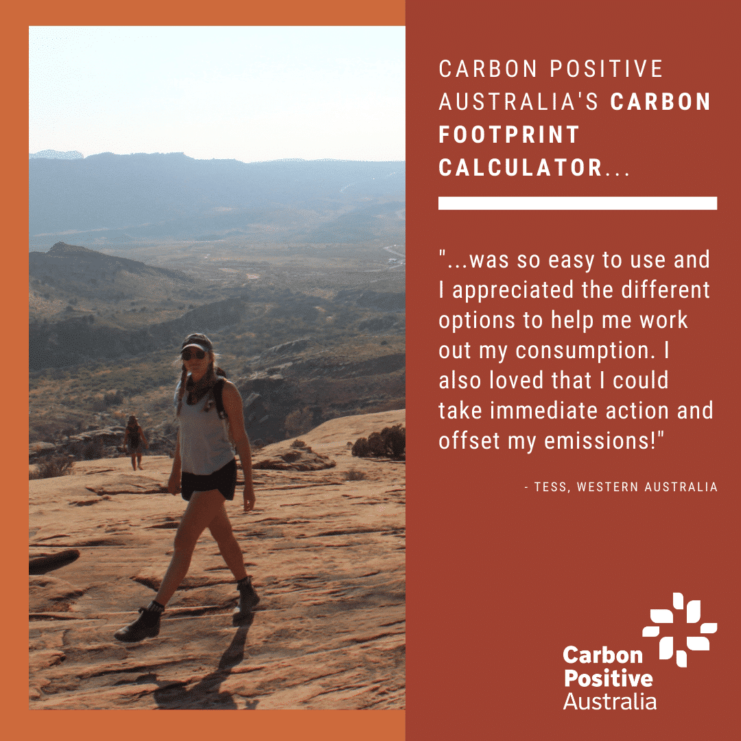 Donor Tess on what she likes about our Carbon Footprint Calculator
