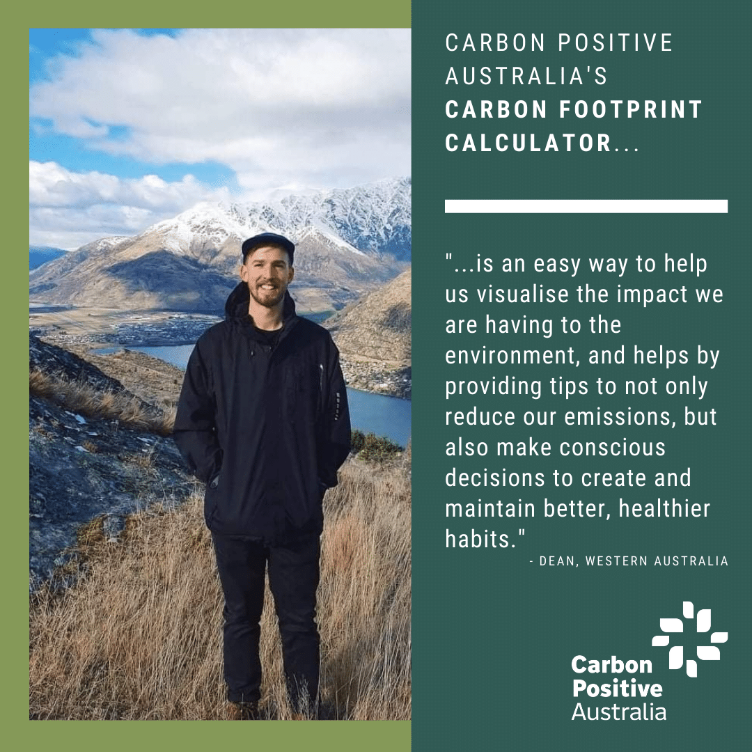 Dean on using our Carbon Footprint Calculator